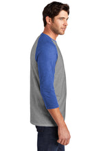 Perfect Tri 3/4-Sleeve Raglan / Royal Frost / Plaza Middle School Staff