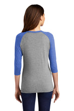 Women’s Perfect Tri 3/4-Sleeve Raglan / Royal Frost / Cavalier Golf and Yacht Club Swim Team