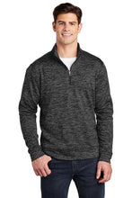 Electric Heather Fleece 1/4-Zip Pullover / Grey-Black Electric / Cooke Elementary School Staff