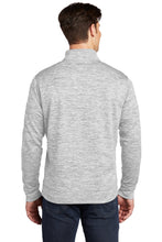 Electric Heather Fleece 1/4-Zip Pullover / Silver Electric / Grassfield Elementary School Staff