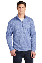 Electric Heather Fleece 1/4-Zip Pullover / Royal Electric / New Castle Elementary School Staff