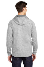 Electric Heather Fleece Hooded Pullover / Silver / Hickory Middle School Soccer