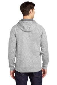 Electric Heather Fleece Hooded Pullover / Silver / Hickory Middle School Soccer