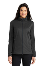 Ladies Active Soft Shell Jacket / Black / New Castle Elementary School Staff