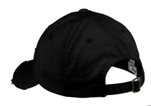 Distressed Trucker Hat / Black / Tallwood High School Field Hockey