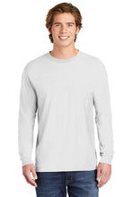 Heavyweight Ring Spun Long Sleeve Tee / White / Cox High School Water Polo