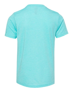 Triblend T-Shirt (Youth & Adult) / Tahiti Blue / Sandpiper Montessori