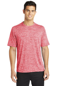 Electric Heather Tee / Red Electric / Cape Henry Collegiate Indoor Track & Field