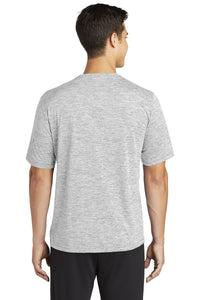 Electric Heather Tee / Silver / Plaza Middle School Football