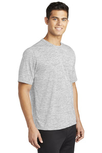 Electric Heather Tee / Silver / Maury High School Lacrosse