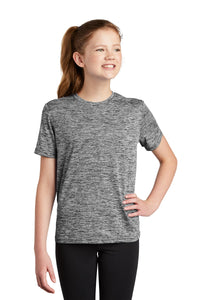 Electric Heather Tee (Youth & Adult) / Black Electric / Larkspur Swim and Racquet Club