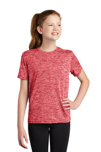 Electric Heather Tee (Youth & Adult) / Electric Red / Bayside Sixth Grade Campus