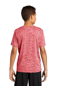 Electric Heather Tee (Youth & Adult) / Electric Red / Kingston Elementary School