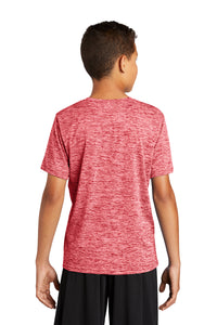 Electric Heather Tee (Youth & Adult) / Electric Red / Bayside Sixth Grade Campus