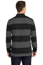 Classic Long Sleeve Rugby Polo / Black/Grey / First Colonial High School Girls Soccer
