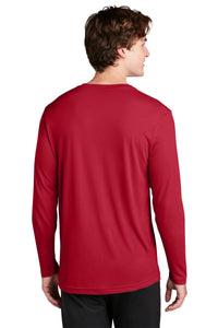 Long Sleeve Cotton Touch Tee / Red / Bayside High School Field Hockey