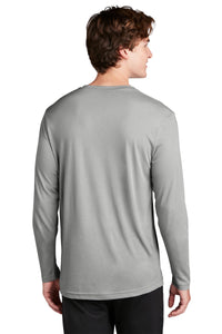 Long Sleeve Cotton Touch Tee / Silver / Princess Anne High School Boys Tennis