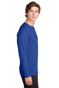 Long Sleeve Cotton Touch Tee / Royal / Club Brittany Swim Team