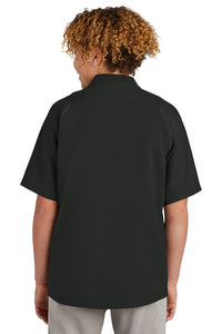 Cage Short Sleeve 1/4-Zip Jacket (Youth & Adult) / Black / Stripers Baseball