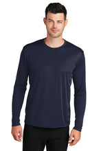 Long Sleeve Performance Tee / Navy / Maury High School Lacrosse