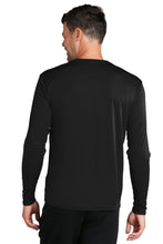 Long Sleeve Performance Tee / Black / Hickory Middle School Soccer