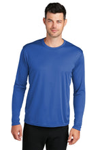 Long Sleeve Performance Tee / Royal / Plaza Middle School Scholastic Bowl