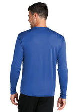 Long Sleeve Performance Tee / Royal / Grassfield Elementary School Staff