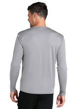 Long Sleeve Performance Tee / Silver / Independence Middle School Academic Challenge
