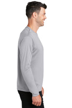 Long Sleeve Performance Tee / Silver / Coastal Crushers Baseball