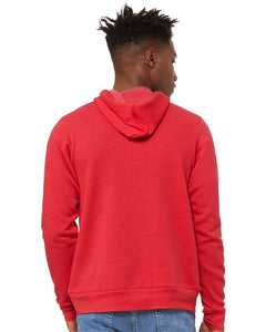 Unisex Sponge Fleece Hoodie / Heather Red  / Landstown Middle School Staff