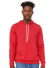Unisex Sponge Fleece Hoodie / Heather Red  / Landstown Middle School Staff