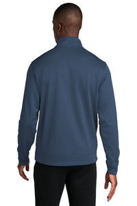 Performance Fleece 1/4-Zip Pullover Sweatshirt / Navy / Coastal Virginia Water Polo