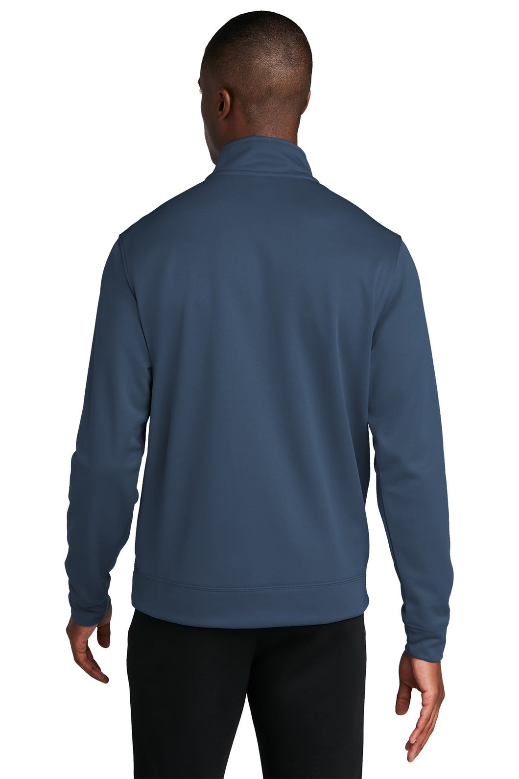 Performance Fleece 1/4-Zip Pullover Sweatshirt / Navy / Norfolk Collegiate Soccer