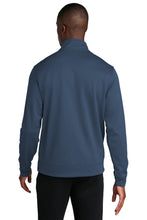 Performance Fleece 1/4-Zip Pullover Sweatshirt / Navy / Princess Anne High School Track and Field