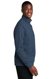 Performance Fleece 1/4-Zip Pullover Sweatshirt / Navy / Coastal Virginia Water Polo