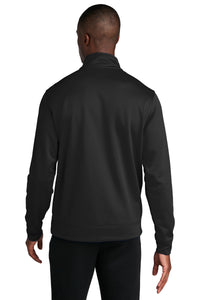 Fleece 1/4-Zip Pullover Sweatshirt / Black / Great Neck Swifties