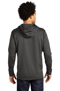 Performance Fleece Pullover Hooded Sweatshirt / Charcoal / Great Neck Middle School Football