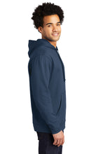 Performance Fleece Hooded Sweatshirt / Navy / Corporate Landing Middle School Volleyball