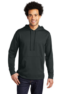 Performance Fleece Hooded Sweatshirt / Black / Landstown Middle School Boys Track