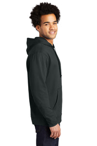 Performance Fleece Hooded Sweatshirt / Black / Great Neck Middle School Softball