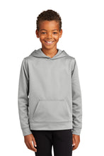 Performance Fleece Pullover Hooded Sweatshirt (Youth & Adult) / Silver / Larkspur Swim and Racquet Club