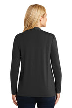 Ladies Concept Open Cardigan / Black / Bayside Middle School Staff