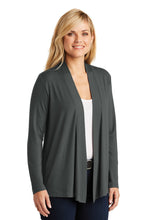 Ladies Concept Open Cardigan / Grey / Plaza Middle School Staff