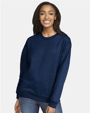 Softstyle Crewneck Sweatshirt / Navy / First Colonial High School Field Hockey