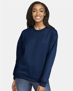 Softstyle Crewneck Sweatshirt / Navy / First Colonial High School Field Hockey