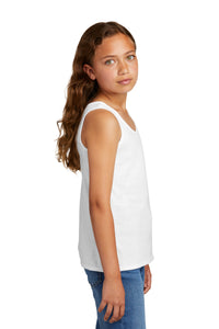 Girls V.I.T Tank (Youth) / White / Larkspur Swim and Racquet Club