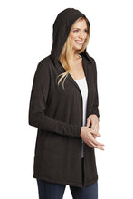 Women’s Triblend Hooded Cardigan / Black Frost / Legal Aid Society of Eastern Virginia