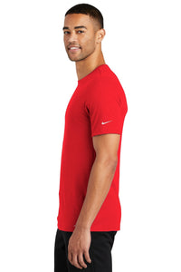 Dri-FIT Cotton/Poly Tee / University Red / Cape Henry Collegiate Indoor Track & Field