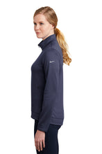 Nike Ladies Therma-FIT Full-Zip Fleece / Navy / Old Donation School Staff