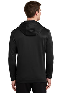 Nike Therma-FIT Full-Zip Fleece Hoodie / Black / Hickory Middle School Soccer
